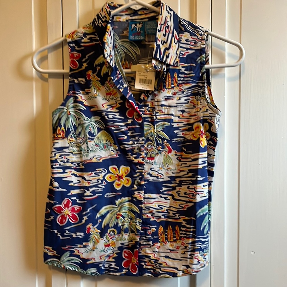 Girls Sleeveless Shirt